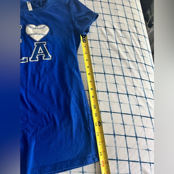Women’s size Large  I love LA baseball top - Picture 3 of 8
